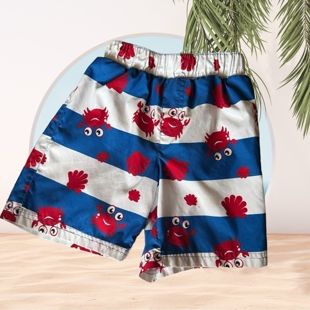 Toddler crab swim trunks by wippette - Picture 6 of 6